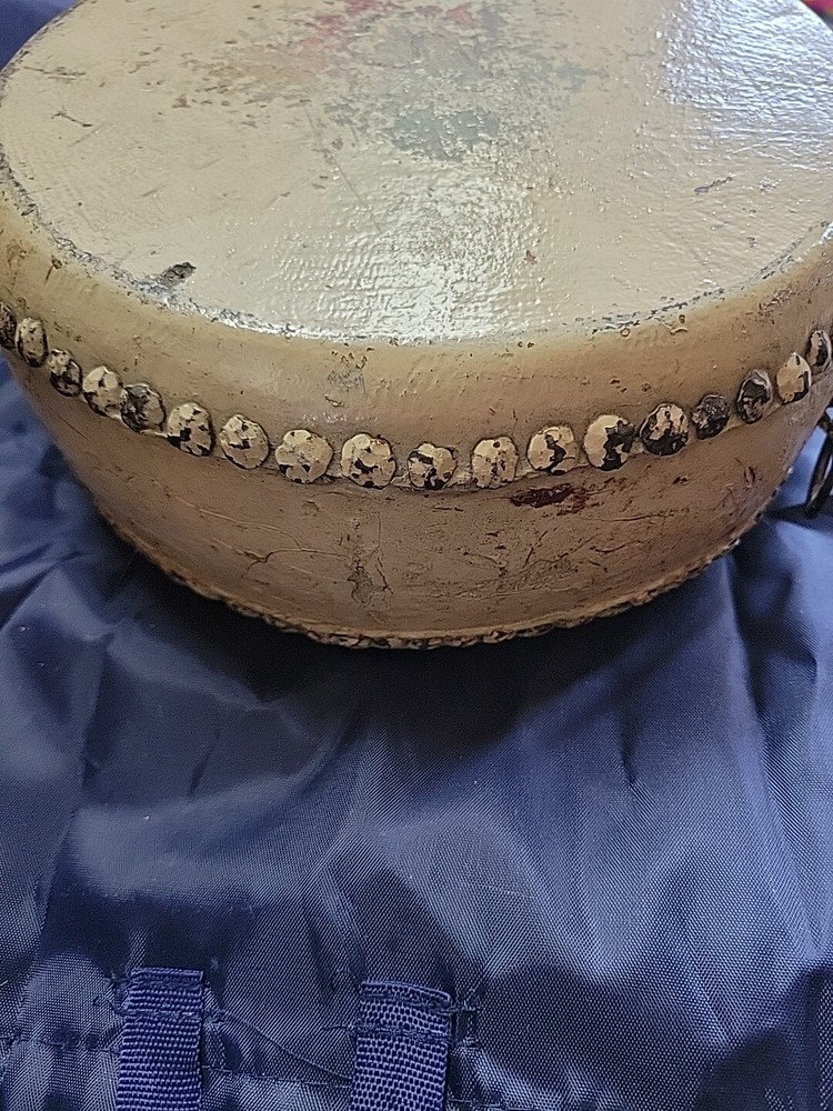 Antique Authentic Tom-Tom Drum 9.5” X 3.5”