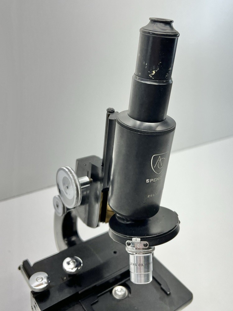 American Optical Spencer Microscope Vintage AO 1 Objectives Unknown Year