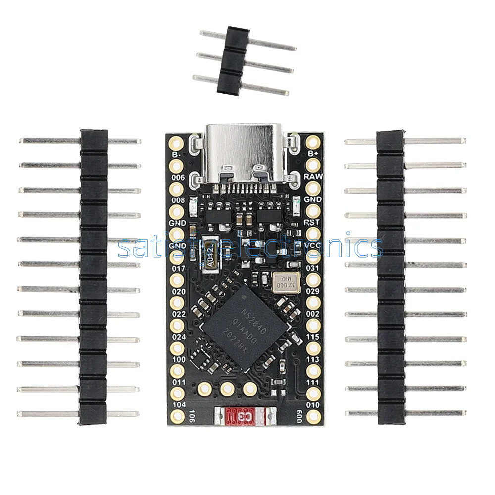 NRF52840 Development Board For Nice Nano V2.0 Bluetooth Charging Management
