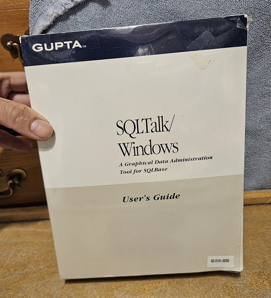 Gupta SQLTalk/Windows User's Guide