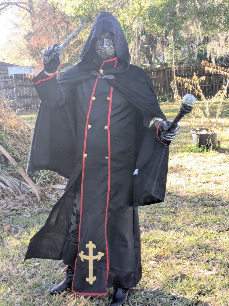 Black Priest Robe