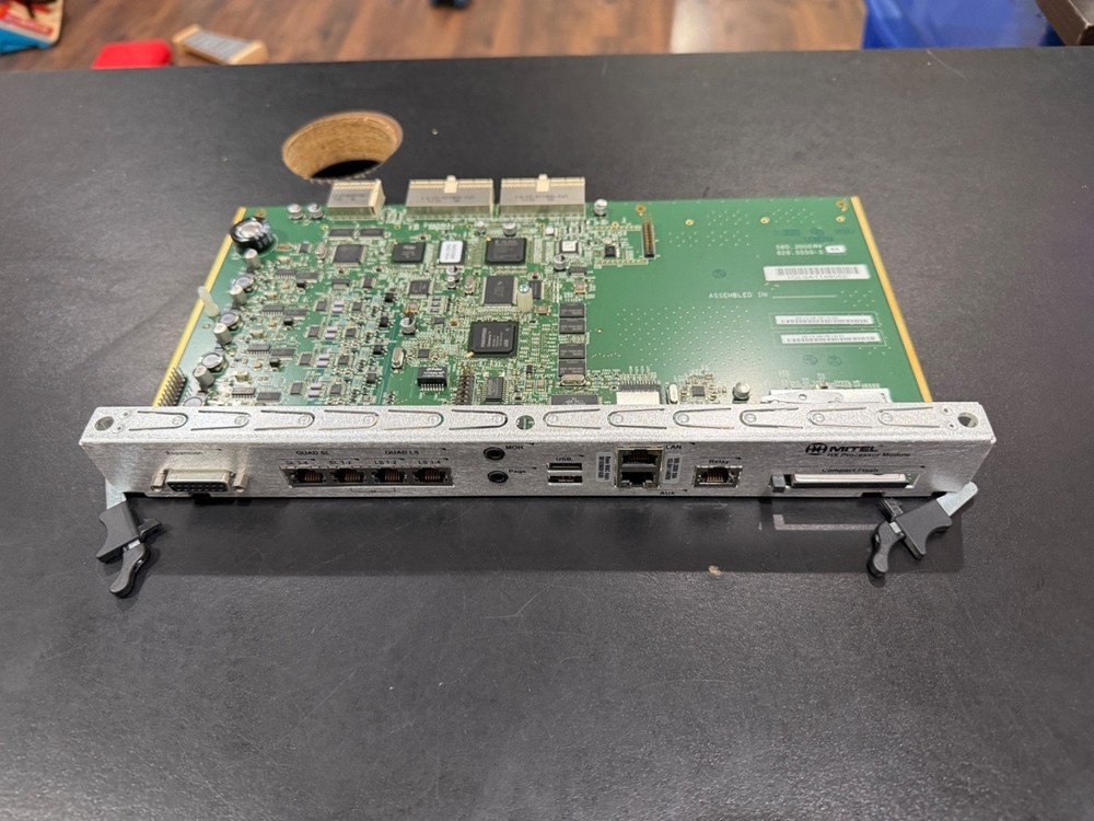Mitel 5000 HX Controller HX Processor Module 580.3000 w/ 1GB Compact Flash Card