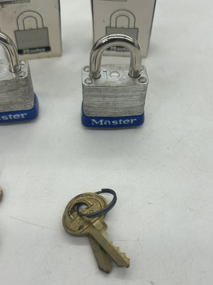 Pair Of Master Lock Padlocks