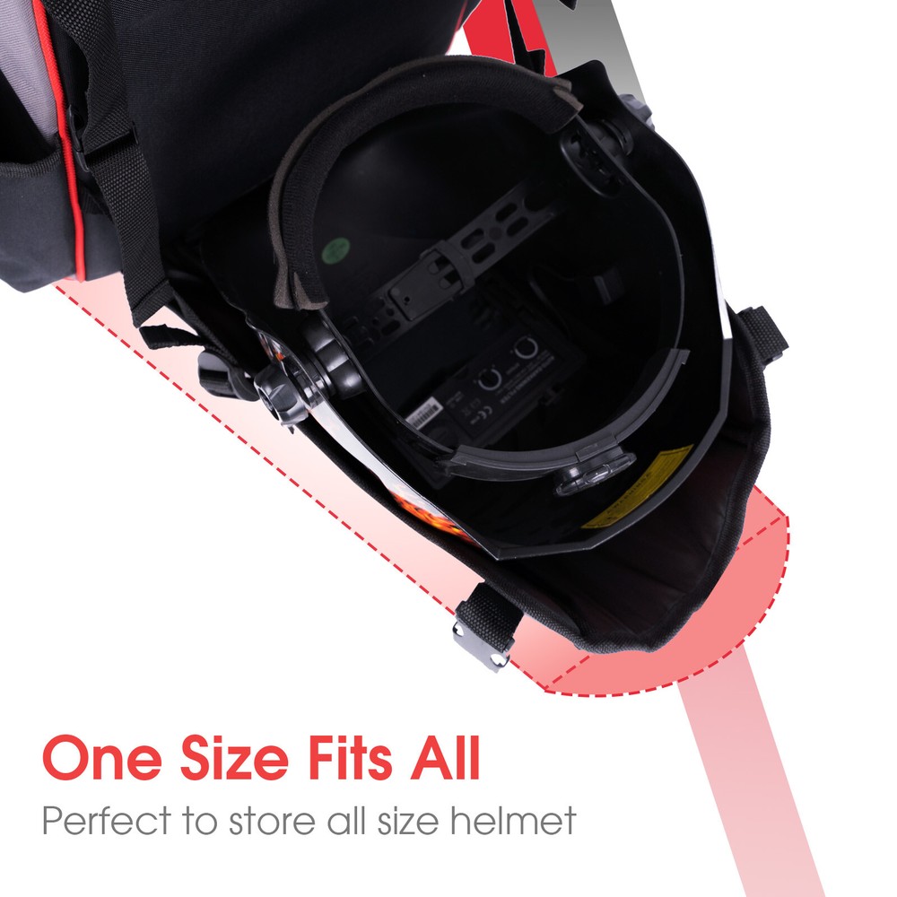 Welding Backpack Extreme Gear Pack with Helmetcatch, 600D polyester material