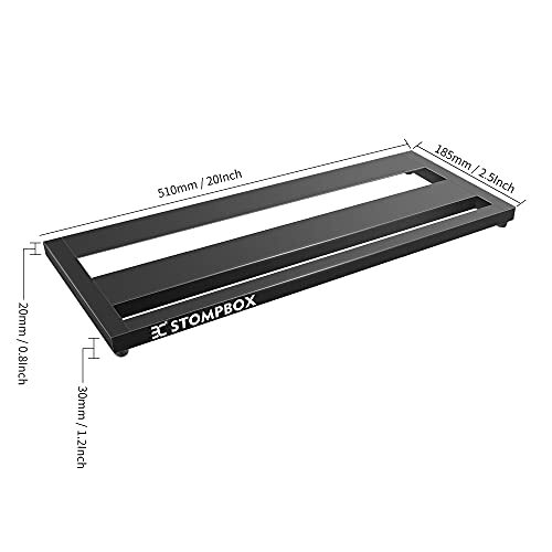 -Portable 20" Pedalboard