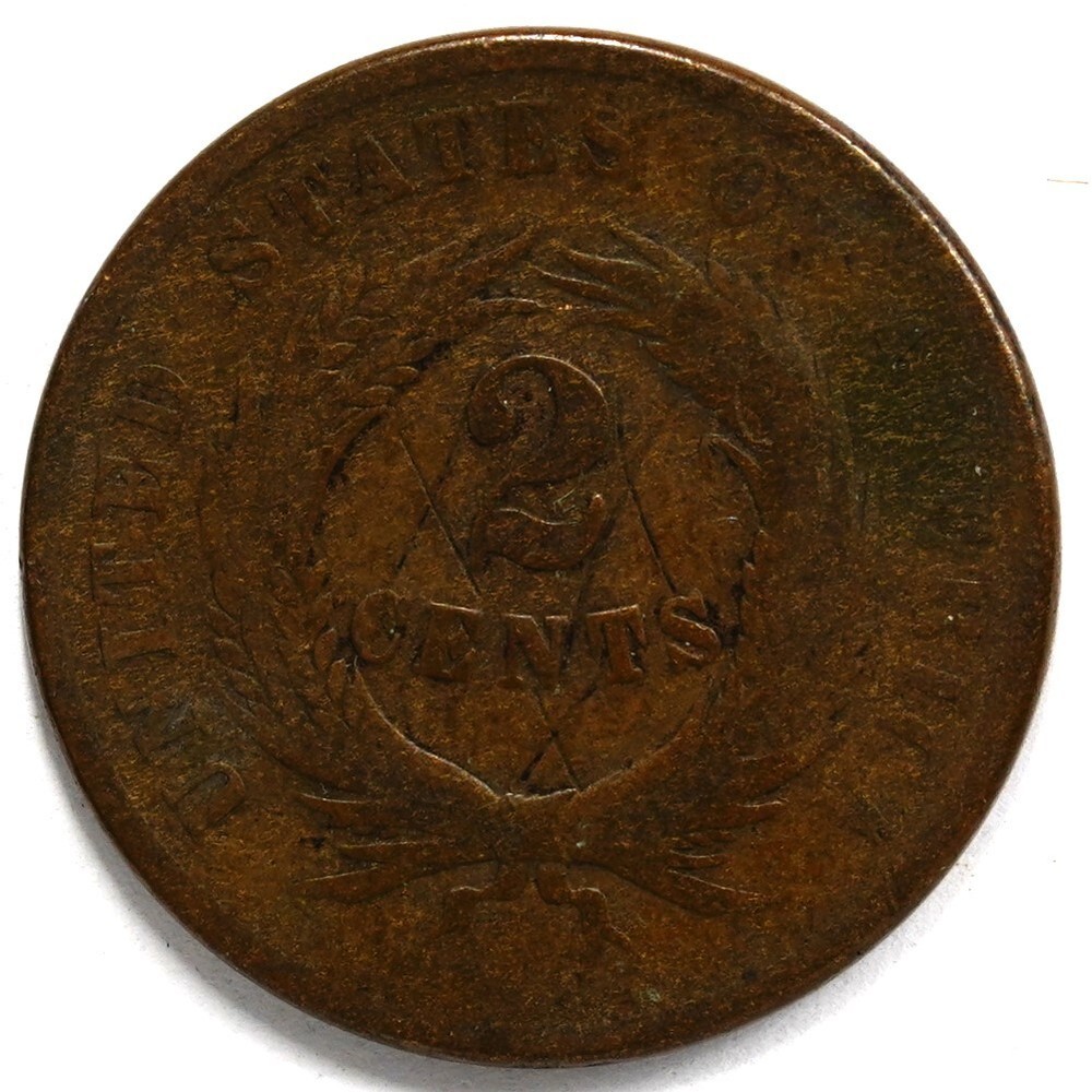 1864 2 Cent Piece