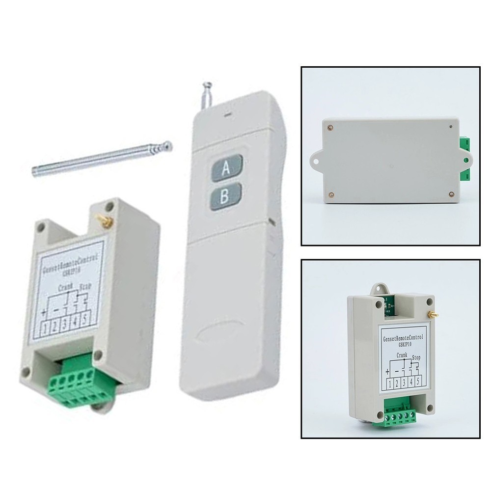 Two-Way Generator Remote Control Unit with Antenna for Diesel Engine Start