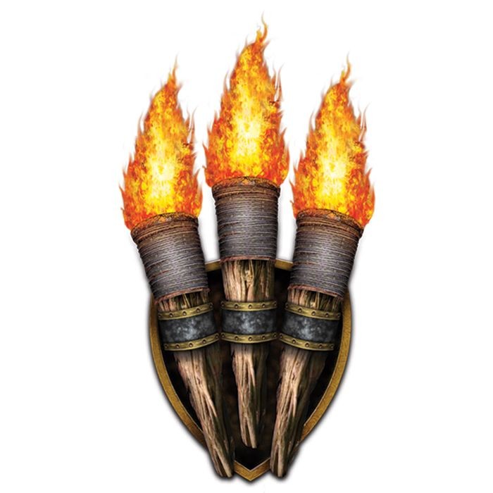 Beistle Stairway, Window & Torch Party Props