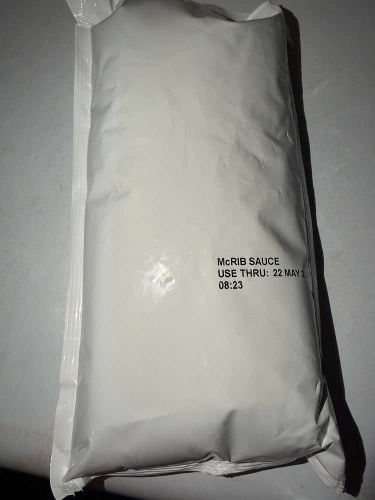 Original McRib Sauce Pouch From McDonalds