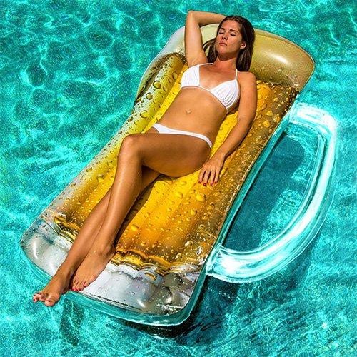 Pool Candy PC1540BM Beer Mug Real Print Raft