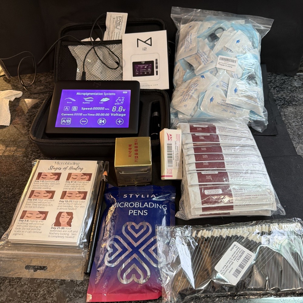 i2 Intelli Digital Permanent Makeup Machine With Accessories