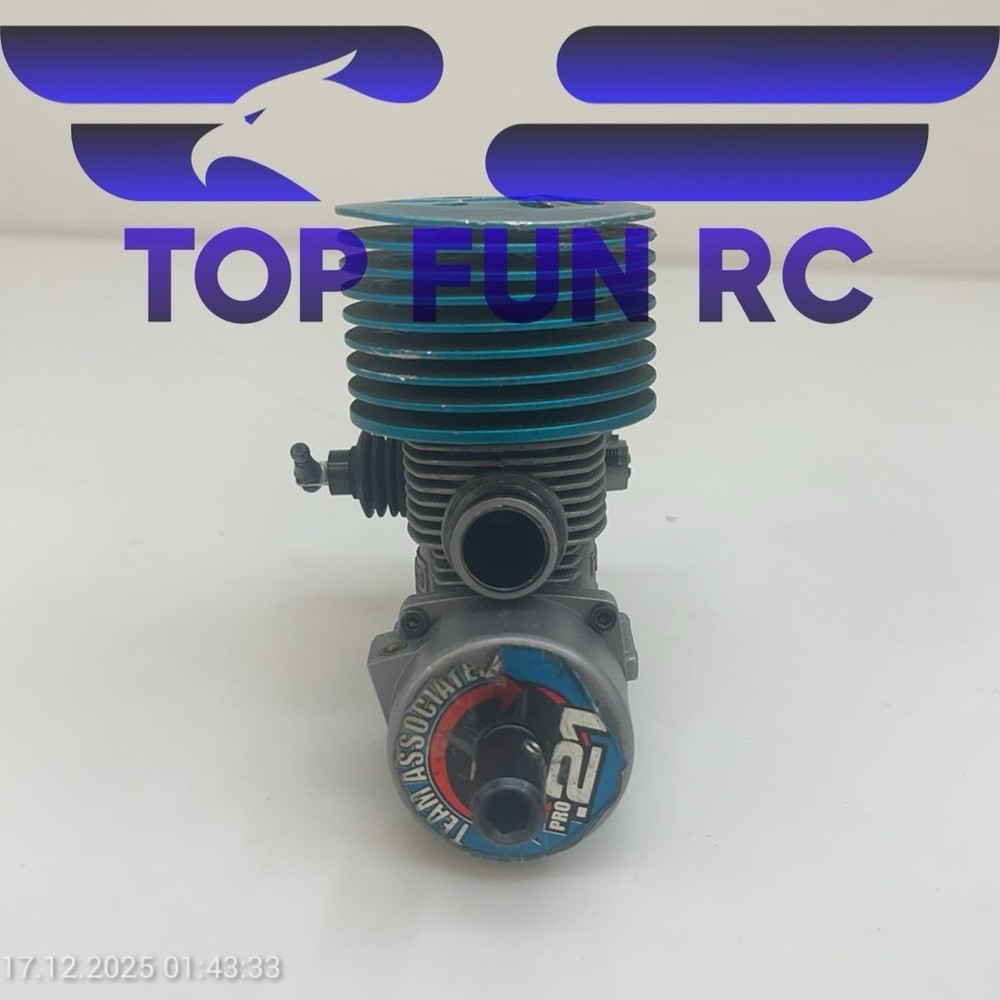 Vintage Team Associated Pro 21R Nitro Engine