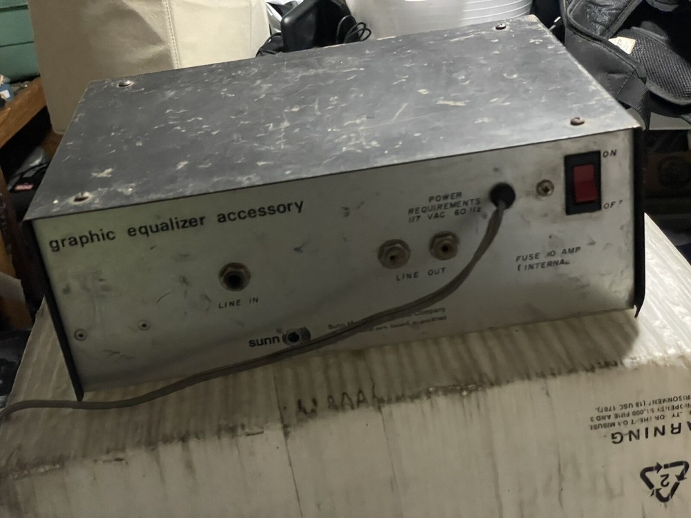 Sunn Graphic Equalizer Untested
