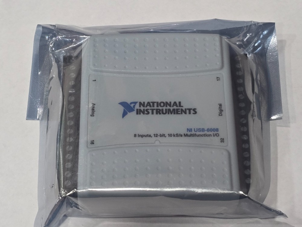 NI USB-6008 8 Input -12 Bit - 10kS/s Multifunction I/O Module