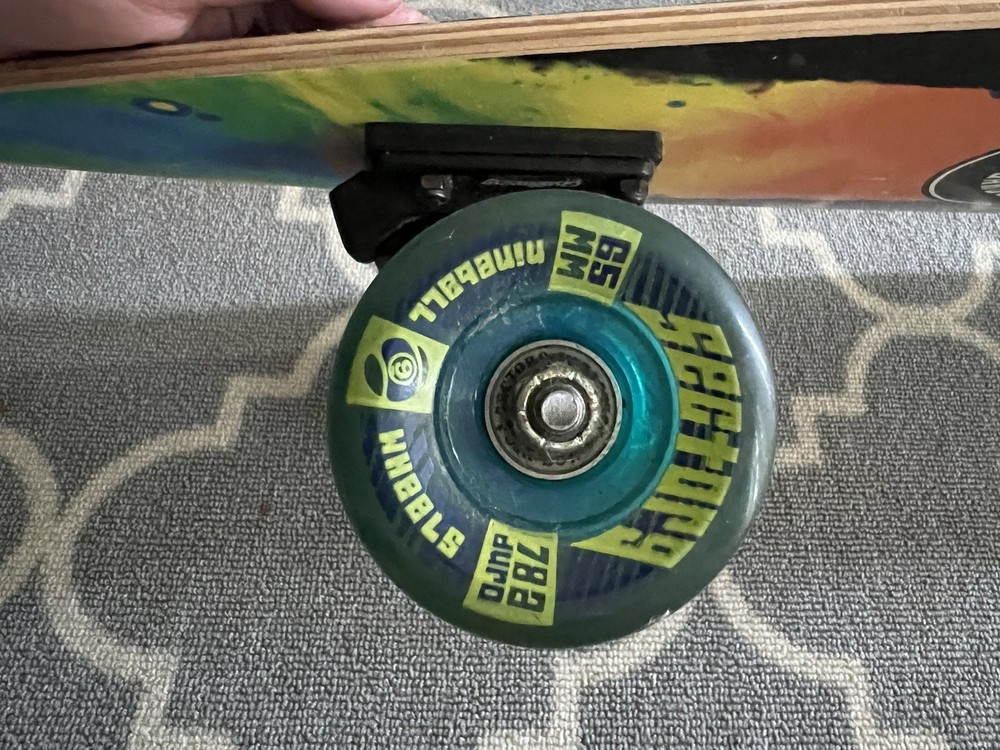 Sector 9 tie dye pintail longboard