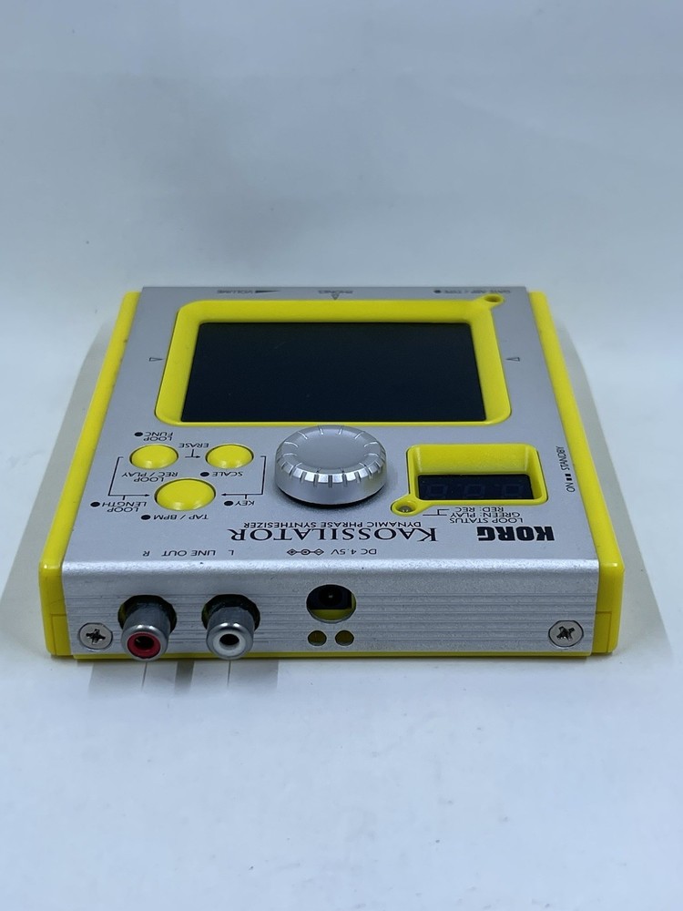 Korg Kaossilator KO-1 (KO1) Dynamic Phrase Synthesizer Touchpad Synth