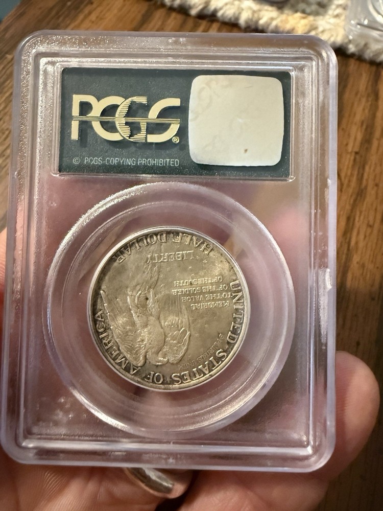 1925 Stone Mountain Commemorative Half Dollar PCGS MS63 OGH