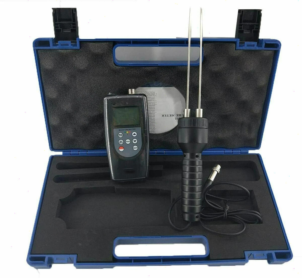 Handheld Soil Moisture Tester with Range 0~80% Resolution 0.1 LCD Display New