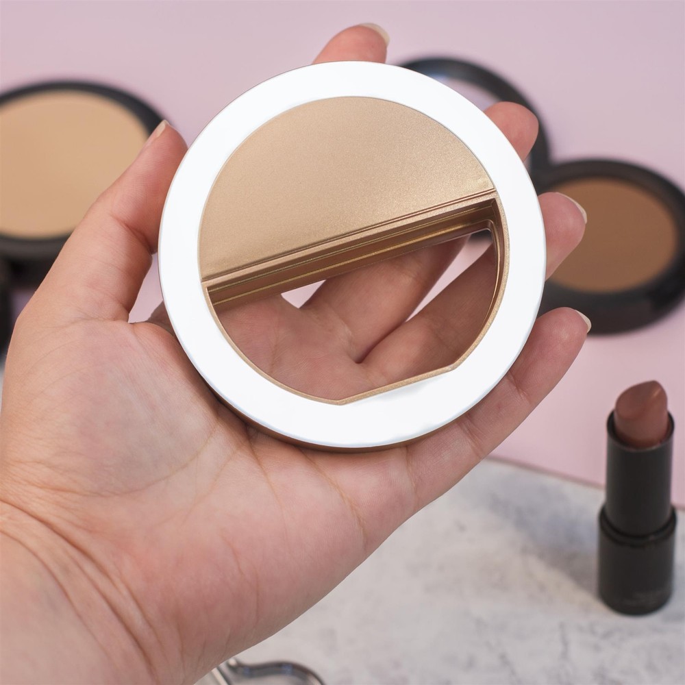 Clip-on Smartphone LED Ring Light