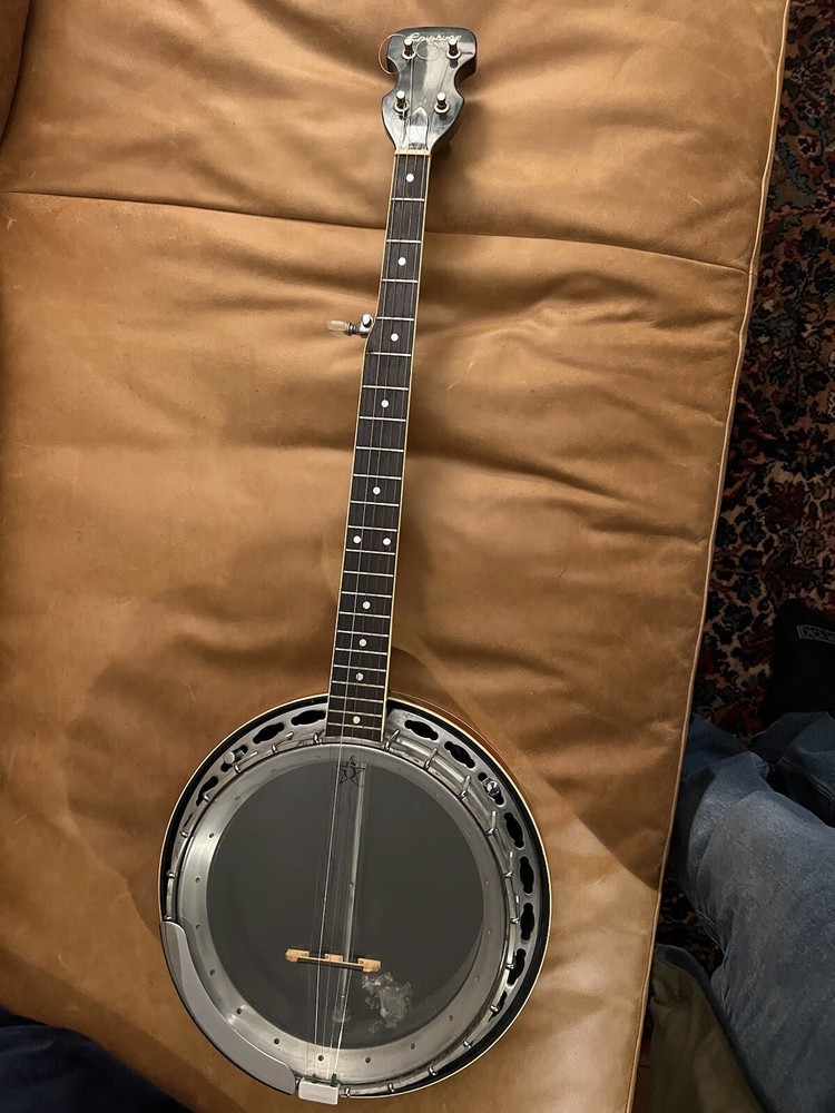 Vintage 1960’s Epiphone 5 String Banjo With Original Case