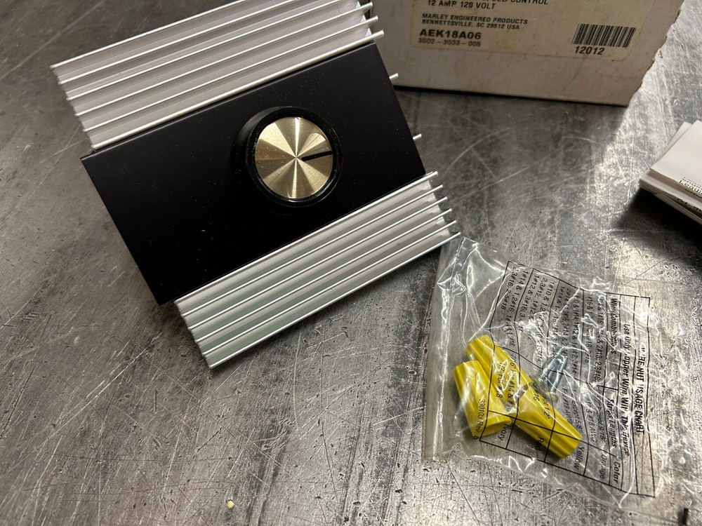NEW Marley 12012, 12A 120V Ceiling Fan Speed Controller