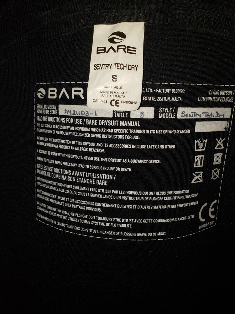 Bare Sentry Tech Mens Drysuit