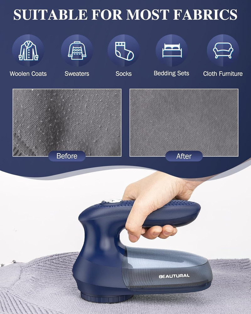 Sweater Fabric Shaver Home-Edition Powerful & Efficient Lint Remover