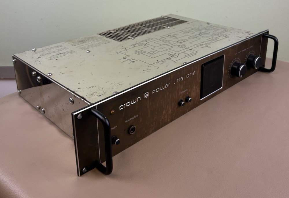 CROWN POWER LINE ONE AMPLIFIER
