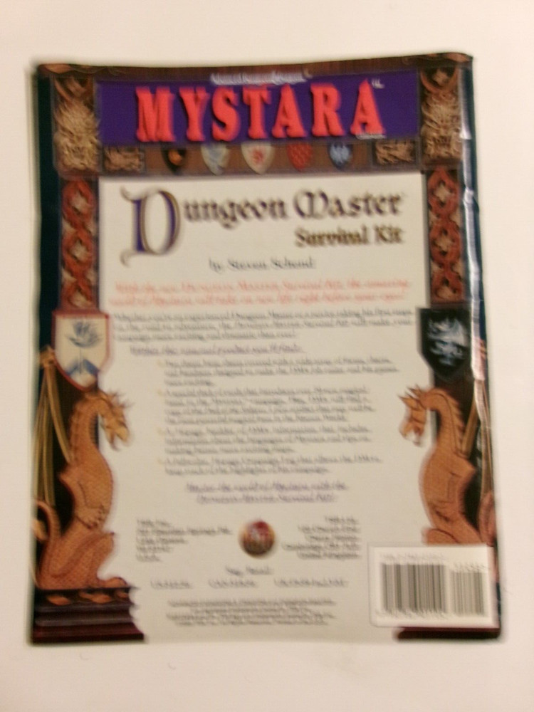 Mystara Dungeon Master Survival Kit Complete 2512