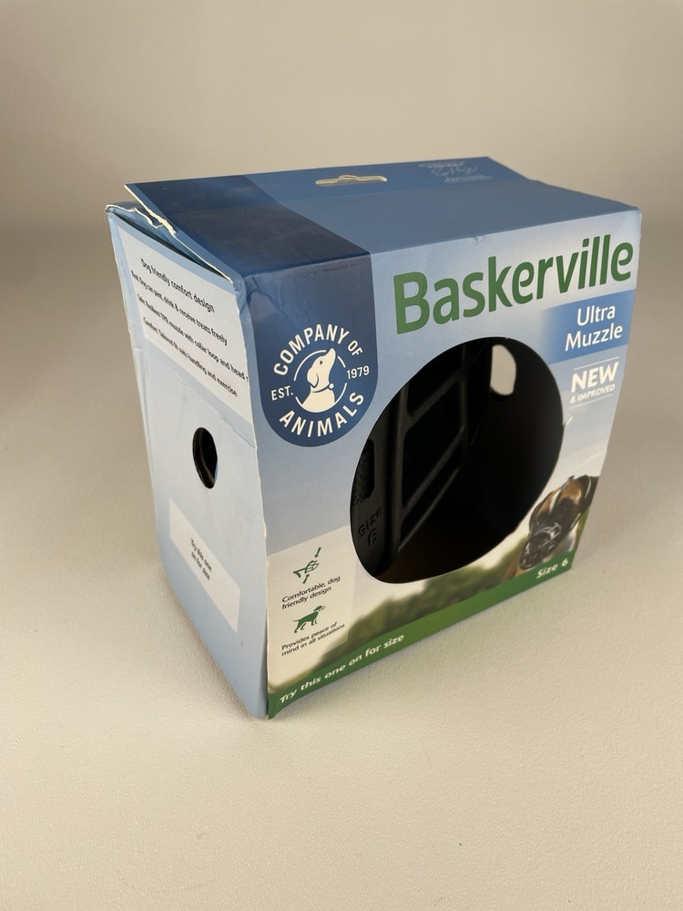 New Baskerville Ultra Basket Muzzle Size 6