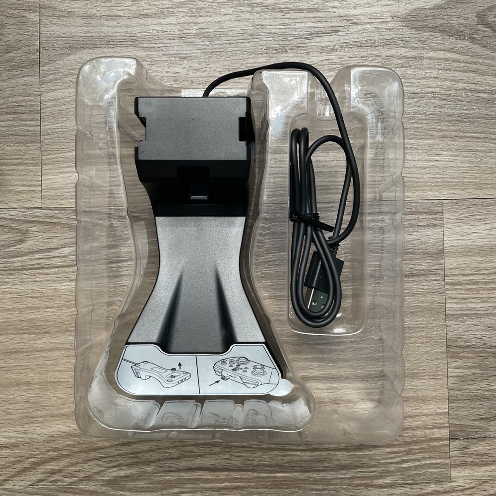 PowerA Charging Base for Nintendo Switch Joy-Con Black Open Box See Description