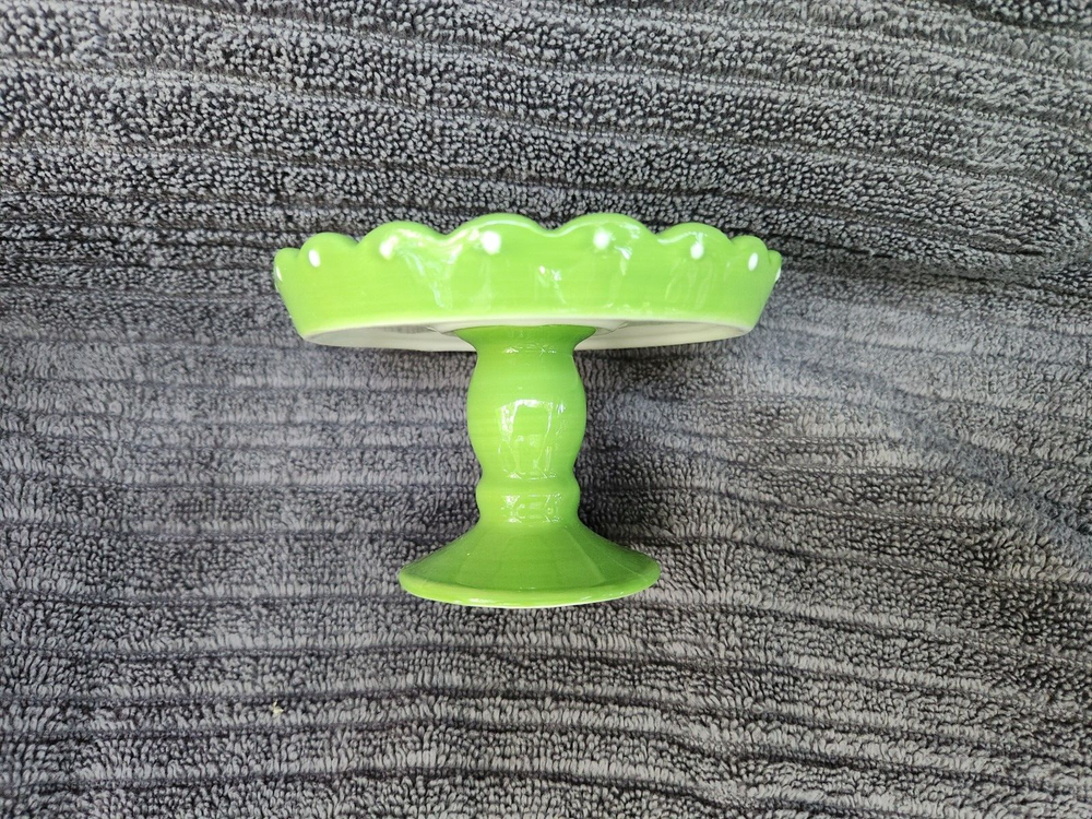 Grasslands Road Ceramic Pedestal Cupcake Server NEW