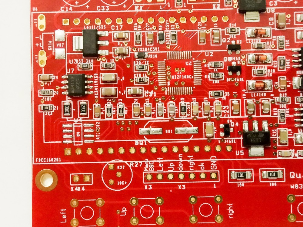 DIY ASSEMBLED PCB board Quasar ARM metal detector with components