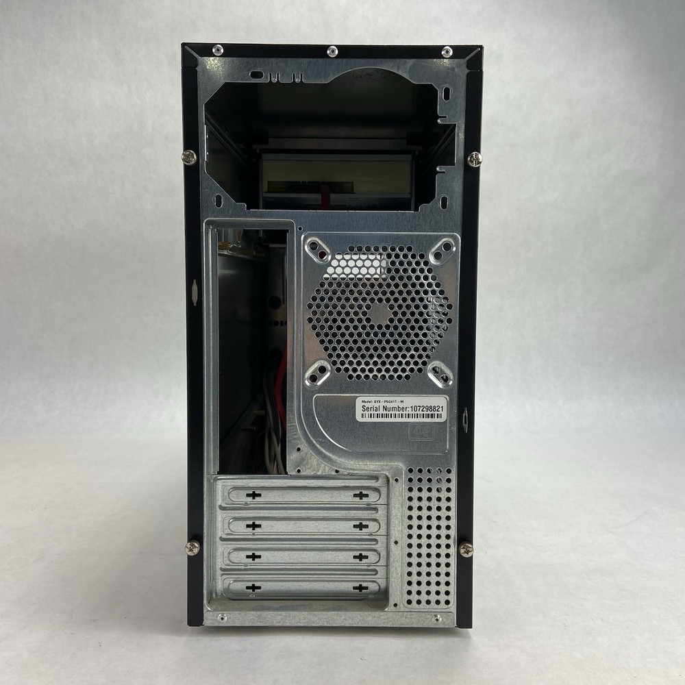 Systemax Mini Tower Micro ATX Computer Case Bare Bones No PSU