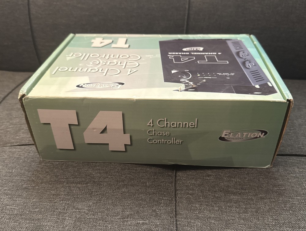 Elation Professional 4 Channel Chase Controller T4
