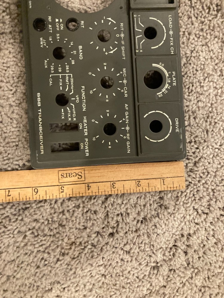 KENWOOD TS-820s FRONT PANEL