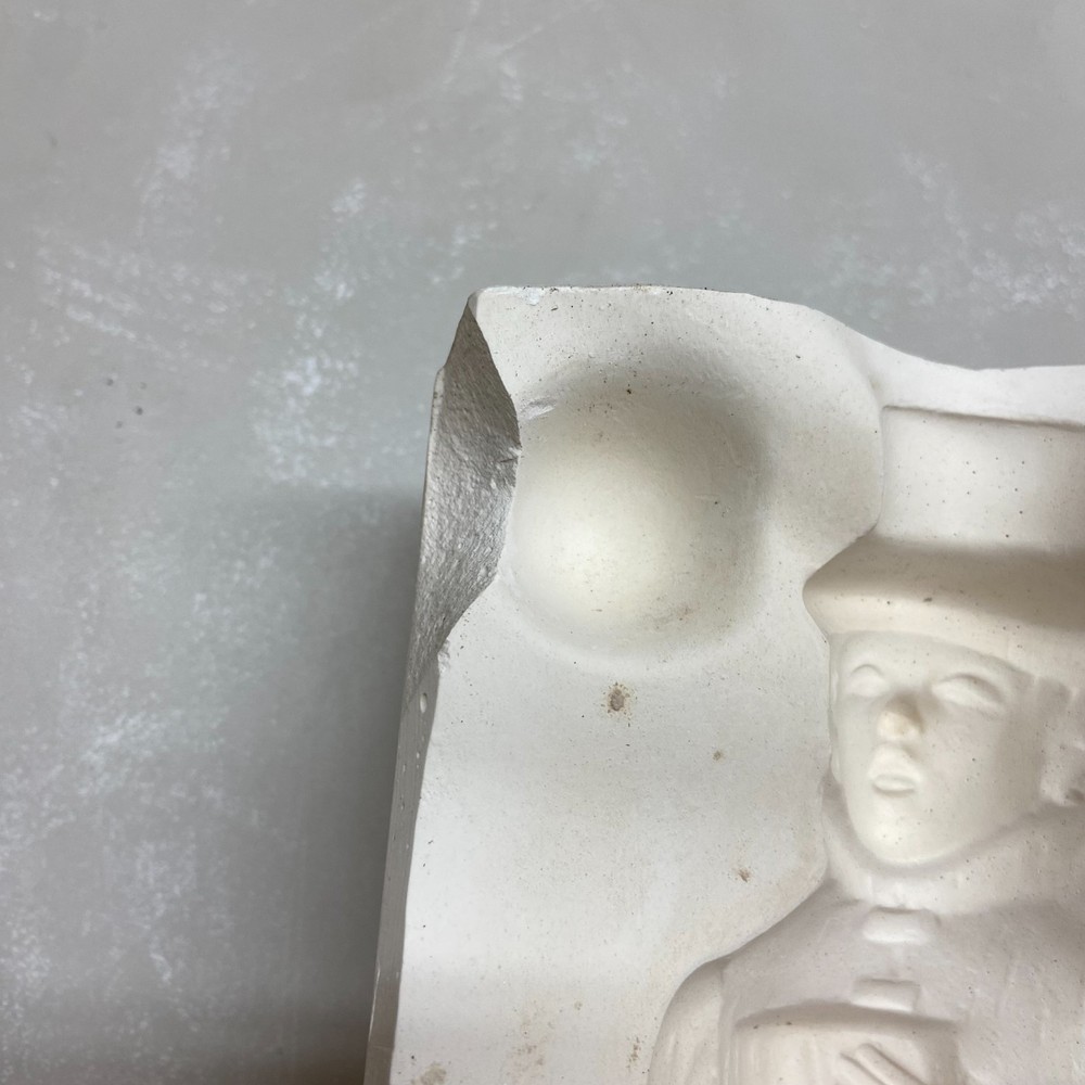 Ceramic Slip Casting Mold Boy Caroler Arctic #N52