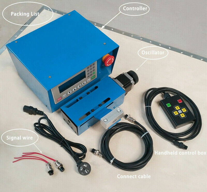Automatic Welding Oscillator Weaver PLC Motorized Linear Type MIG Machine 110V