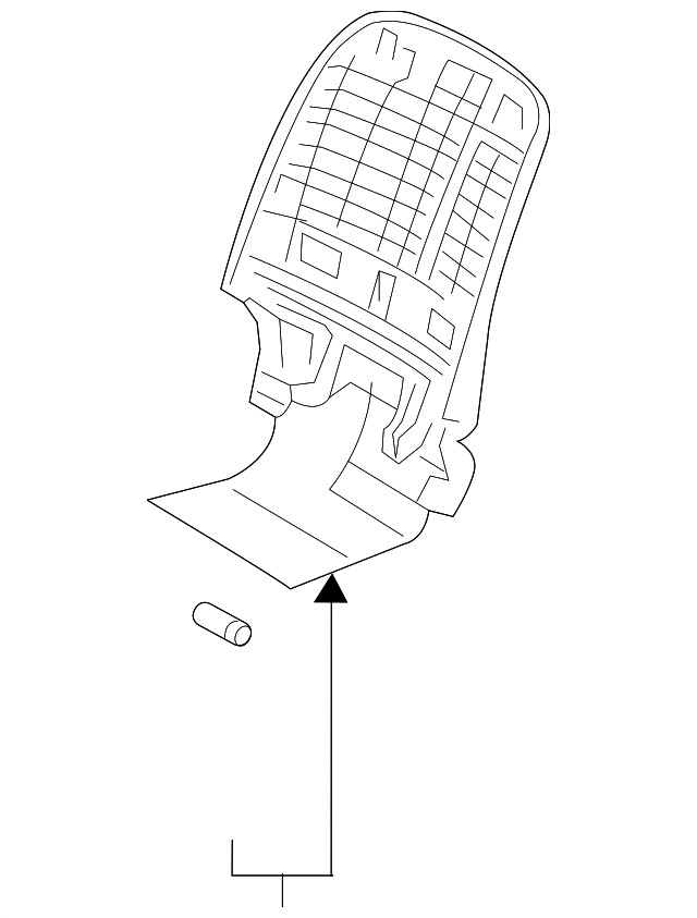 Genuine Lexus Seat Back Panel 71705-06260-C1