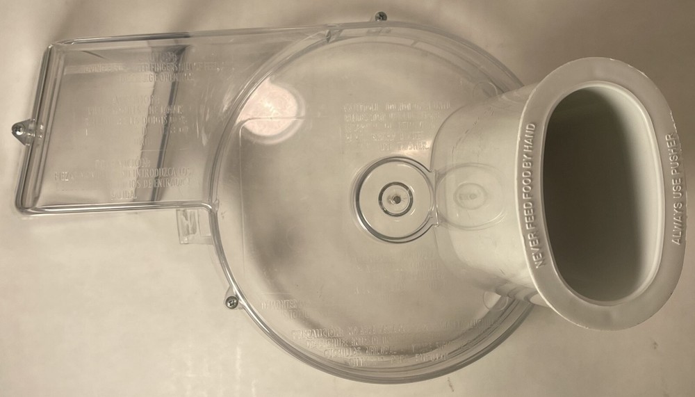 Hamilton Beach Food Processor Model 70700 Work Bowl Lid With Pusher.