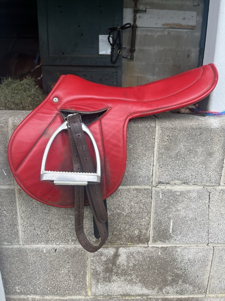 2 very comfortable race exercise saddles.