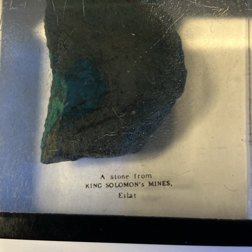 King Solomon's Mines Stone in Acrylic Rectangular Paperweight Glossy Medium Pair