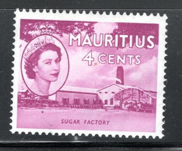 BRITISH MAURITIUS STAMPS MINT HINGED 132BC