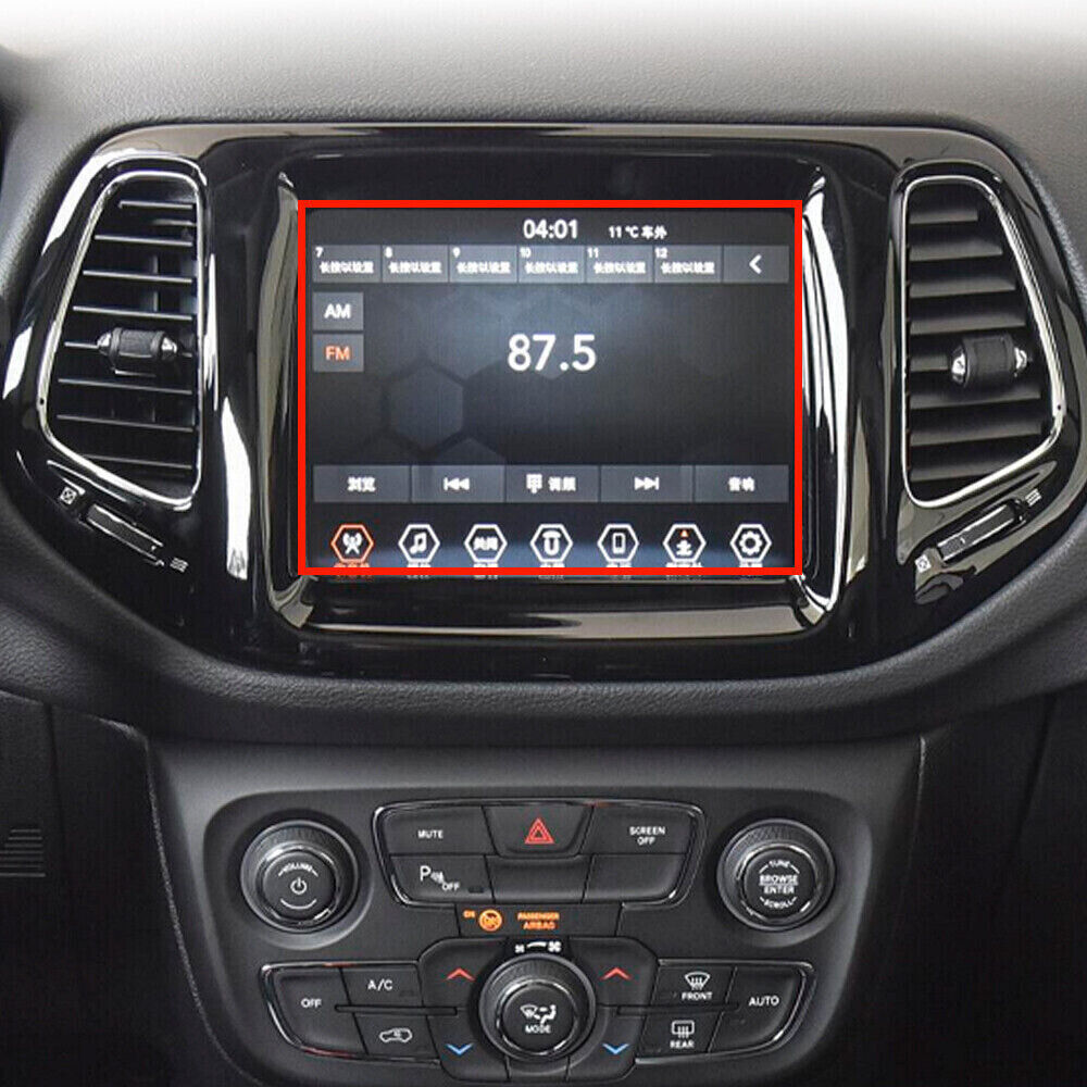 7" LCD Display Touch Screen For 2017-2020 Jeep Compass Radio Navigation Replace