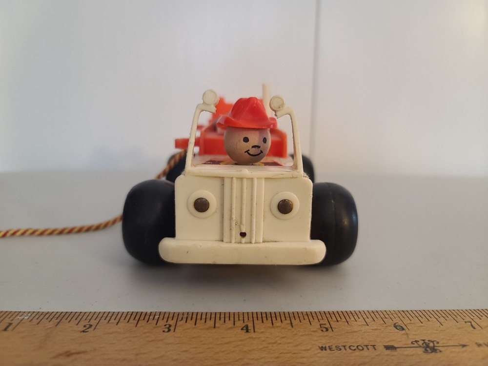 Vintage Fischer Price Pull Car