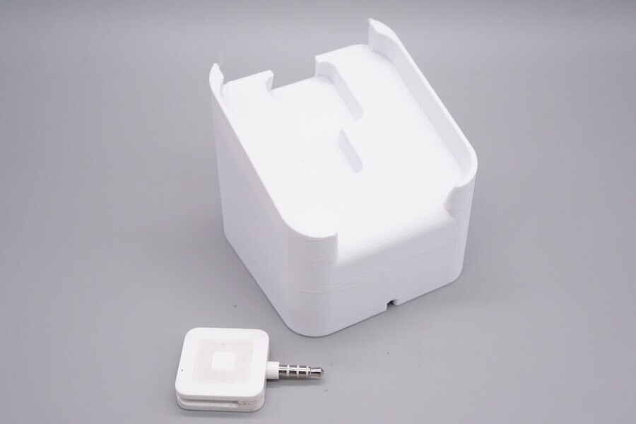 Angled Desk Stand Base Kiosk Mount for Square Reader Chip Tap