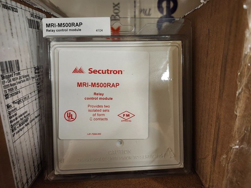 MRI-M500RAP. Addressable Relay Module, Secutron
