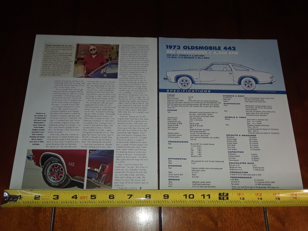 1973 OLDSMOBILE 442 ORIGINAL 2017 ARTICLE
