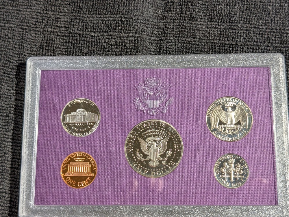 1990 US Proof set OGP COA