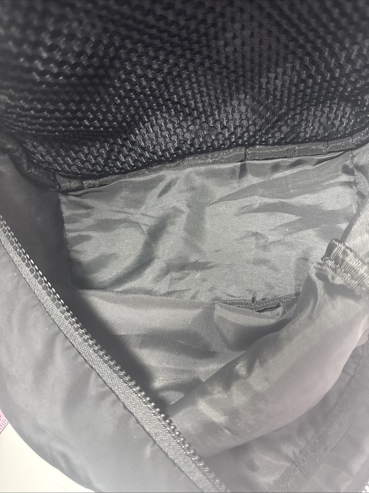 Adidas, Black Medium Size Nylon Backpack